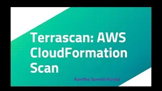 Terrascan: AWS CloudFormation Scan