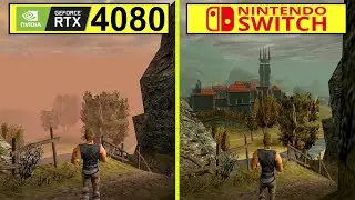 Gothic Classic Nintendo Switch vs PC RTX 4080 4K Ultra Graphics Comparison | Remastered vs Original