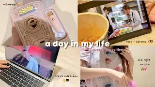 a day in my life 🍒 | quarantine ver. // unboxings📦, cleaning 🧹💗 and more! 🧸 ft. Divoom ✨