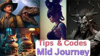 MidJourney Prompt Tips, Codes & Tricks 