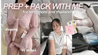 PREP AND PACK with me 🎀 outfit ideas, haul, glow up and shopping 2024