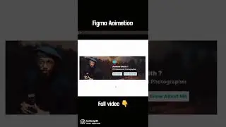 Figma Animetion Tutorial 👇 With Design + Prototype