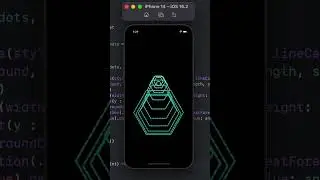 Making waves with hexagons in SwiftUI! 🌊✨ 