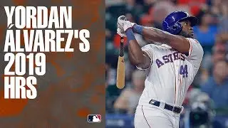 All of 2019 AL Rookie of the Year Yordan Álvarezs home runs!