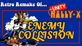 Enemy Collision Detection and Response in New Rally X - Part 8 - Unity