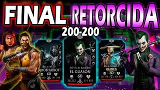 FINAL Torre RETOCIDA / DIAMANTE ASEGURADO EN LA FINAL Mortal Kombat Mobile / Jhonny Mortal K