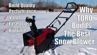 Here Is The Best Battery Operated Snow Blower! Toro 21 Power Clear E21 60-Volt 7.5Ah Snowblower