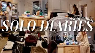 SOLO DIARIES: living alone, moving & life updates, becoming a spin instructor & closet clean out