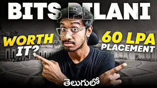 *BITS PILANI* Honest Review In తెలుగు🔥|| Best Private College? Placements?