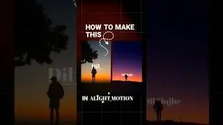 Text Behind Object In Alight Motion