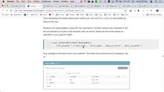 MDN Admin Tutorial Walkthrough on Python Anywhere