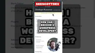 How can I become a WordPress Developer? 