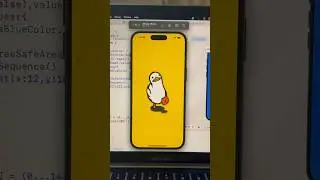 Bringing ‘Life Goes On’ to life with some simple coding magic using SwiftUI! #shorts #swiftui