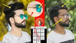 Autodesk Hair Editing Step By Step || Autodesk Sketchbook Hair + Face Smooth New Tutorial ||