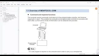 💢 PANASONIC PLC FP0H -C32ET: MEWTOCOL-COM WITH C# LANGUAGE