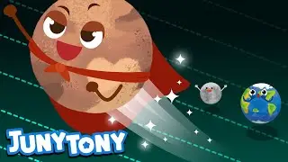 Pluto | Space Songs for Kids | Solar System | Preschool Songs | JunyTony