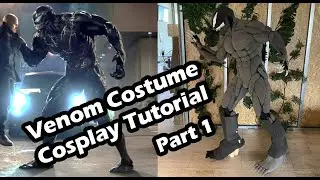 Venom Movie Cosplay Costume Muscle Suit Tutorial | Part 1