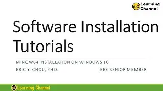 Installation of Msys2 and MinGW64 on Windows