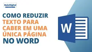 Como reduzir texto no Word para caber em uma única página