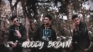 HOW TO EDIT MOODY BROWN -LIGHTROOM MOBILE EDITING