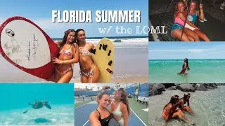 Single mom travel vlog // visiting my mom bestie in Florida