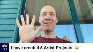 I have 5 Artist Names now! 😃