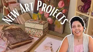 STUDIO VLOG ✦ a new project & you're invited, the cookbook, and new art acquisitions