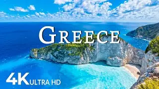 Greece 4K UHD - Scenic Relaxation Film With Calming Music - 4K Video Ultra HD