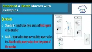 Alteryx Macros - Standard Macro & Batch Macro with examples || Alteryx Hands On  Questions- Part 13