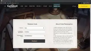 Genshin Impact New redeemable codes :D Dec. 12, 2020