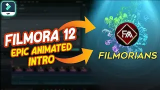 FILMORA 12 | HOW TO MAKE EPIC ANIMATED INTRO | INTRO TEMPLATE | LOGO REVEAL TUTORIAL [HINDI]