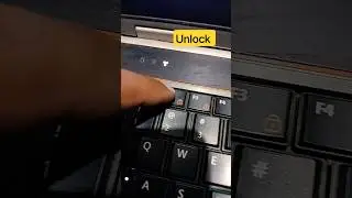 How to Unlock/Lock Number Key's in Laptop Keyboard | Num Key#macnitesh#2023shorts#keyboardtricks