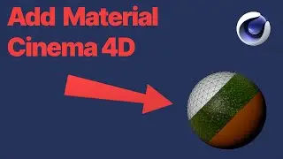 How to Add a Material  in Cinema 4D lite - Tutorial - Beginner