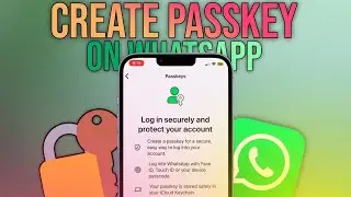 Create A Passkey on WhatsApp on iPhone || Tech Wash