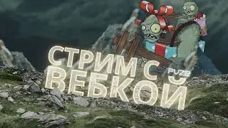 СТРИМ С ВЕБКОЙ|PVZ 2