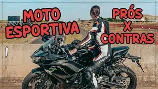 VANTAGENS e DESVANTAGENS em se ter uma MOTO ESPORTIVA! | por Day Miguel ♥︎