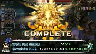 King's Raid - World Boss 1 - 4.3T - feat Kara Adv2 (18)