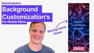 3 Customization's for the Mobile Menu Background in Squarespace