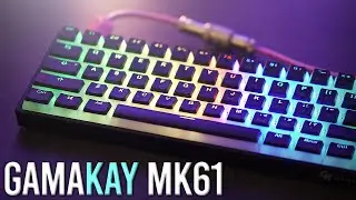 GamaKay MK61 Unboxing & Review | Hot Swap & Optical Browns Test