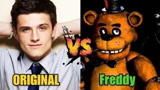 Josh Hutcherson Whistle Original Vs Freddy Fazbear Ur Ur Ur Remix | Side by Side Comparison