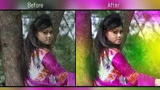 Photoshop CC Tutorial | Dreamy Color Effect Full Outdoor Photo Editing