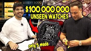 😱Dubai Billionaires $100,000,000 LIMITED EDITION Rolex, Richard Mille & Patek Watches