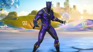 Black Panther skin on Fortnite