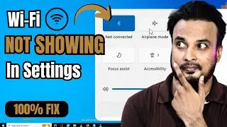 FIX Wifi Not Showing in Windows 11 settings | Fix Missing WiFi Icon (2023 NEW) Hindi