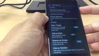 Toggle Notification, Dock And Navigation Bar of Nexus 4/Android