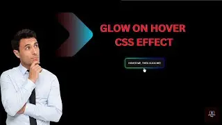 Glow-on-Hover Css Effect Button using  HTML & CSS  || Css effects|| Css hover effects 💥💻