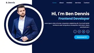 Portfolio Website HTML CSS