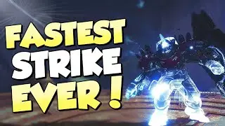 Worlds FASTEST Destiny Strike! (2:07 Lake of Shadows)