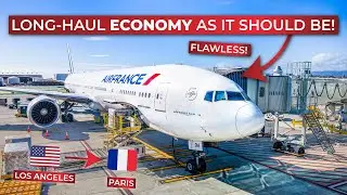 BRUTALLY HONEST | Flying Air France's Boeing 777-300ER in ECONOMY from Los Angeles to Paris CDG!