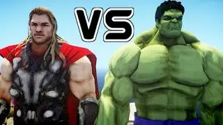 THOR VS HULK - EPIC BATTLE